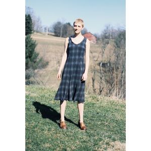 Vintage 100% silk dress